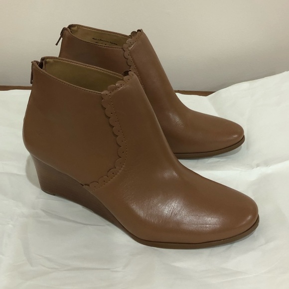 NWOB Jack Rogers Tan Emery Booties - Picture 5 of 11